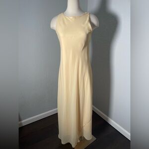 Alyn Paige yellow Maxi Dress